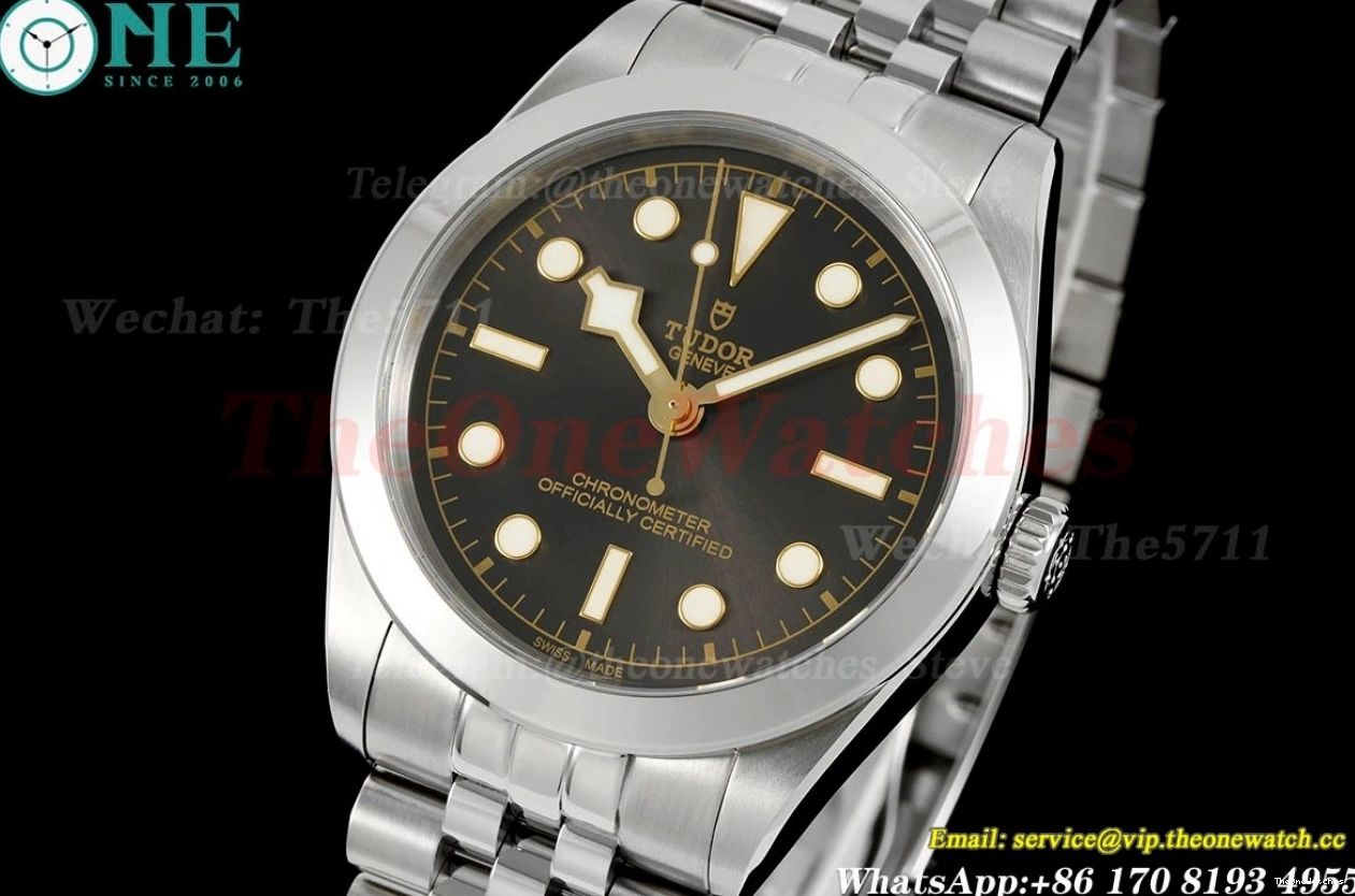 KRF 39mm Dot Black Anthracite SW200 SS SS Bay Heritage 0511